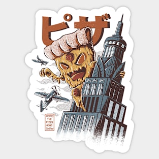 Pizzakong - Cream Sticker